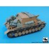 1/35 Sturmpanzer IV Brummbar SdKfz. 166 Detail set for Tamiya kits 1/35 Sturmpanzer IV Brummbar SdKfz. 166 Detail set for Tamiya kits