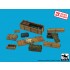 1/35 WWII Universal Boxes set 1/35 WWII Universal Boxes set