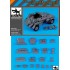 1/35 SdKfz 247 Ausf B Stowage Set for ICM kits 1/35 SdKfz 247 Ausf B Stowage Set for ICM kits