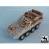 1/72 M1126 Stryker Iraq War Accessories Set for Trumpeter kit #07255 1/72 M1126 Stryker Iraq War Accessories Set for Trumpeter kit #07255