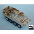 1/72 M1126 Stryker Iraq War Accessories Set for Trumpeter kit #07255 1/72 M1126 Stryker Iraq War Accessories Set for Trumpeter kit #07255