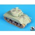 1/72 M4A3E2 Jumbo Sherman Conversion set for Dragon kit 1/72 M4A3E2 Jumbo Sherman Conversion set for Dragon kit