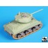 1/72 M4A3E2 Jumbo Sherman Conversion set for Dragon kit 1/72 M4A3E2 Jumbo Sherman Conversion set for Dragon kit