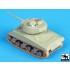 1/72 M4A3E2 Jumbo Sherman Conversion set for Dragon kit 1/72 M4A3E2 Jumbo Sherman Conversion set for Dragon kit