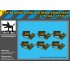 1/72 T34/85 Ammo Boxes with 85mm Ammunition 1/72 T34/85 Ammo Boxes with 85mm Ammunition