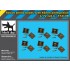 1/72 Soviet Ammo Boxes w/45mm Amunition 1/72 Soviet Ammo Boxes w/45mm Amunition