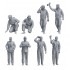 1/35 Resin Figures Set for BS-002 & BSF-001 Akagi Bridge & B5N2 Air Plane 1/35 Resin Figures Set for BS-002 & BSF-001 Akagi Bridge & B5N2 Air Plane