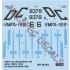 Decals for 1/48 F-4B Phantom II VMFA-122 Crusaders 1968 Da Nang Air Base Decals for 1/48 F-4B Phantom II VMFA-122 Crusaders 1968 Da Nang Air Base