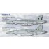 Decals for 1/32 F/A-18A Hornet VFA-27 VFA-137 Royal Maces 1993 Decals for 1/32 F/A-18A Hornet VFA-27 VFA-137 Royal Maces 1993