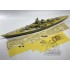 1/200 German Scharnhorst Battleship Wooden Deck Set for Trumpeter kit #03715 1/200 German Scharnhorst Battleship Wooden Deck Set for Trumpeter kit #03715