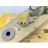 1/200 German Gneisenau Battleship Wooden Deck set for Trumpeter #03714 1/200 German Gneisenau Battleship Wooden Deck set for Trumpeter #03714