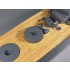 1/350 Japanese Musashi Wooden Deck w/Metal Chain for Tamiya kits #78031 1/350 Japanese Musashi Wooden Deck w/Metal Chain for Tamiya kits #78031