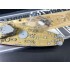 1/700 North Carolina-class Battleship Wooden Deck & Chains for Trumpeter kits #05734 1/700 North Carolina-class Battleship Wooden Deck & Chains for Trumpeter kits #05734