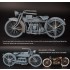 1/16 Henderson 4-cylinder Motorcycle Civil Version 1/16 Henderson 4-cylinder Motorcycle Civil Version
