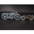 1/16 Henderson 4-cylinder Motorcycle Civil Version 1/16 Henderson 4-cylinder Motorcycle Civil Version