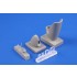 1/48 F-4A-1 Reconnaissance Lightning Conversion Set for P-38F/G kits 1/48 F-4A-1 Reconnaissance Lightning Conversion Set for P-38F/G kits