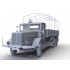 1/35 Faun L900 Hardtop 9ton Tank Transporter Truck w/Softtop Cab Extra