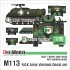 1/35 ROK Army M113 in Vietnam Brave Tiger Decal set 1/35 ROK Army M113 in Vietnam Brave Tiger Decal set