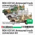 1/35 ROK K311A1 Armoured Truck Conversion set for Academy kit 1/35 ROK K311A1 Armoured Truck Conversion set for Academy kit