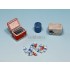 1/35 Modern US Portable Cooler Set w/Dented Empty Bottles 1/35 Modern US Portable Cooler Set w/Dented Empty Bottles