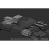 1/35 WWII German Pz.II Ausf.F Desert Stowage set for Academy kit 1/35 WWII German Pz.II Ausf.F Desert Stowage set for Academy kit