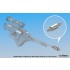 1/35 Modern US Machine Gun Blank Firing Adapter Double set 1/35 Modern US Machine Gun Blank Firing Adapter Double set