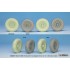 1/35 British Bedford MWD Light Truck Wheel set for Gecko kits 1/35 British Bedford MWD Light Truck Wheel set for Gecko kits
