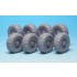 1/35 Scud B w/MAZ-543 Sagged Wheels Set 1 for Dragon kits (8 wheels) 1/35 Scud B w/MAZ-543 Sagged Wheels Set 1 for Dragon kits (8 wheels)
