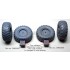 1/35 Scud B w/MAZ-543 Sagged Wheels Set 1 for Dragon kits (8 wheels) 1/35 Scud B w/MAZ-543 Sagged Wheels Set 1 for Dragon kits (8 wheels)