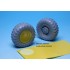 1/35 Scud B w/MAZ-543 Sagged Wheels Set 1 for Dragon kits (8 wheels) 1/35 Scud B w/MAZ-543 Sagged Wheels Set 1 for Dragon kits (8 wheels)