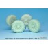 1/35 Russian K-4386 Typhoon-VDV Sagged Wheel set-1 for Meng Model 1/35 Russian K-4386 Typhoon-VDV Sagged Wheel set-1 for Meng Model