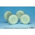 1/35 Russian K-4386 Typhoon-VDV Sagged Wheel set-2 for Meng Model 1/35 Russian K-4386 Typhoon-VDV Sagged Wheel set-2 for Meng Model