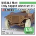 1/35 US M151A1 Early Sagged Wheel set w/Front Suspension for Tamiya/Academy kits