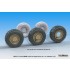 1/35 British Jackal MWMIK 4x4 Sagged Wheel set for HobbyBoss kits 1/35 British Jackal MWMIK 4x4 Sagged Wheel set for HobbyBoss kits