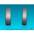 1/35 GAZ-233014 STS Tiger Flat Tyres Wheel set for Meng/Xact/Zvezda kits 1/35 GAZ-233014 STS Tiger Flat Tyres Wheel set for Meng/Xact/Zvezda kits