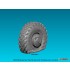 1/35 GAZ-233014 STS Tiger Flat Tyres Wheel set for Meng/Xact/Zvezda kits 1/35 GAZ-233014 STS Tiger Flat Tyres Wheel set for Meng/Xact/Zvezda kits