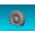 1/35 GAZ-233014 STS Tiger Flat Tyres Wheel set for Meng/Xact/Zvezda kits 1/35 GAZ-233014 STS Tiger Flat Tyres Wheel set for Meng/Xact/Zvezda kits