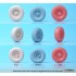 1/35 British SAS Landrover Pinkpanther Wheel set for Tamiya/italeri kits 1/35 British SAS Landrover Pinkpanther Wheel set for Tamiya/italeri kits