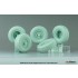 1/35 ROK K311A1 Armoured Truck (KM450) Sagged Wheel set for Academy kits 1/35 ROK K311A1 Armoured Truck (KM450) Sagged Wheel set for Academy kits