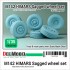1/35 US M142 HIMARS Sagged Wheel set for Trumpeter kit 1/35 US M142 HIMARS Sagged Wheel set for Trumpeter kit