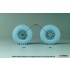 1/35 KAMAZ-43509 Race Truck Sagged Wheel set for Zvezda #3657 1/35 KAMAZ-43509 Race Truck Sagged Wheel set for Zvezda #3657