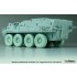 1/72 US M1296 Stryker ICV Dragoon XZL Sagged Wheel set for Dragon kits 1/72 US M1296 Stryker ICV Dragoon XZL Sagged Wheel set for Dragon kits