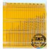 High Speed Steel Twist Drill Bits with Index Size #61~80 (20pcs) High Speed Steel Twist Drill Bits with Index Size #61~80 (20pcs)