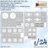 1/24 Supermarine Spitfire Mk.IXc Numbers & Insignia Paint Masking for Airfix #17001 1/24 Supermarine Spitfire Mk.IXc Numbers & Insignia Paint Masking for Airfix #17001