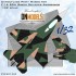 1/32 F-16C BDU Green Splinter Aggressor Camouflage Paint Masks for Tamiya kits 1/32 F-16C BDU Green Splinter Aggressor Camouflage Paint Masks for Tamiya kits