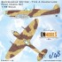 1/48 Supermarine Spitfire Type A Camouflage Paint Masks Set 1/48 Supermarine Spitfire Type A Camouflage Paint Masks Set