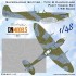 1/48 Supermarine Spitfire Type B Camouflage Paint Masks Set 1/48 Supermarine Spitfire Type B Camouflage Paint Masks Set