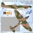 1/48 Supermarine Spitfire Type B Camouflage Paint Masks Set 1/48 Supermarine Spitfire Type B Camouflage Paint Masks Set