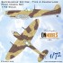 1/72 Supermarine Spitfire Type A Camouflage Paint Masks Set 1/72 Supermarine Spitfire Type A Camouflage Paint Masks Set