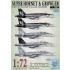 1/72 USN F/A-18E/F & EA-18G VX-9 Vampires Decals for Academy/Hasegawa/Italeri/Revell kits 1/72 USN F/A-18E/F & EA-18G VX-9 Vampires Decals for Academy/Hasegawa/Italeri/Revell kits
